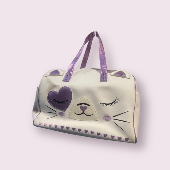 Under One Sky Other - Under1sky. Kitty cat duffel bag. Not just for kids. cute. Measurements in pics.